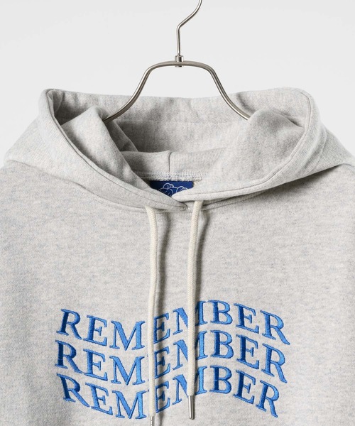 Remember. プルオーバーパーカー SMALL ネイビー メンズ : ZOZOTOWN