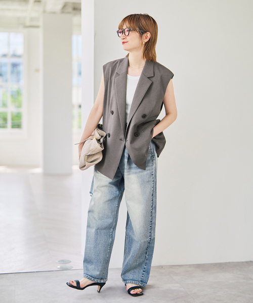 Spick＆Span（スピック アンド スパン） ベスト ジレ 「セットアップ可