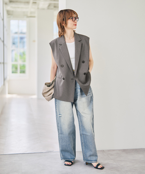 Spick＆Span（スピック アンド スパン） ベスト ジレ 「セットアップ可