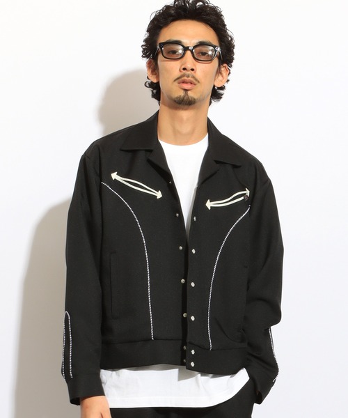「ROTAR」 上衣 LARGE 暗灰色 メンズ
