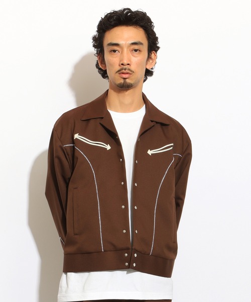 「ROTAR」 上衣 LARGE 暗灰色 メンズ