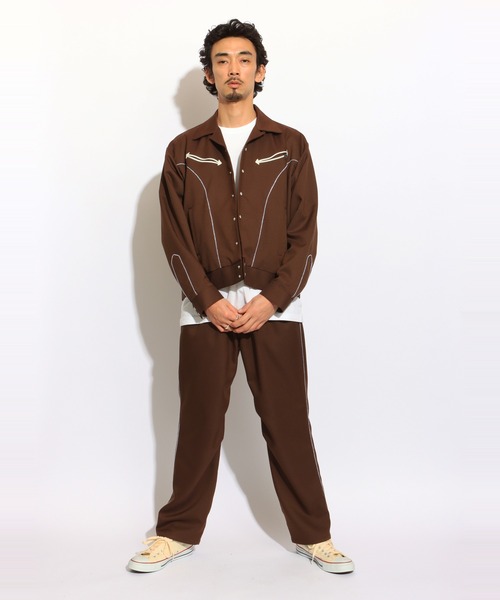 「ROTAR」 上衣 LARGE 暗灰色 メンズ