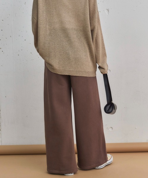 「DOUX ARCHIVES」 スウェットパンツ 38 チャコールグレー レディース_画像5