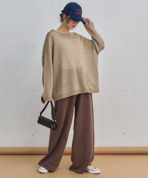 「DOUX ARCHIVES」 スウェットパンツ 38 チャコールグレー レディース_画像7