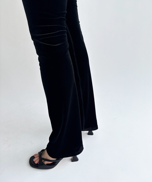 スラックス パンツ 追加6「SIMONE WILD for LULU」slim pants レディースの画像