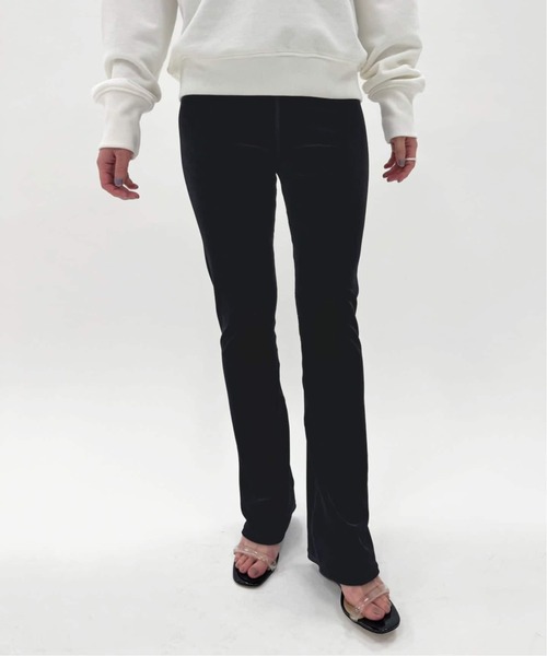スラックス パンツ 追加6「SIMONE WILD for LULU」slim pants レディースの画像