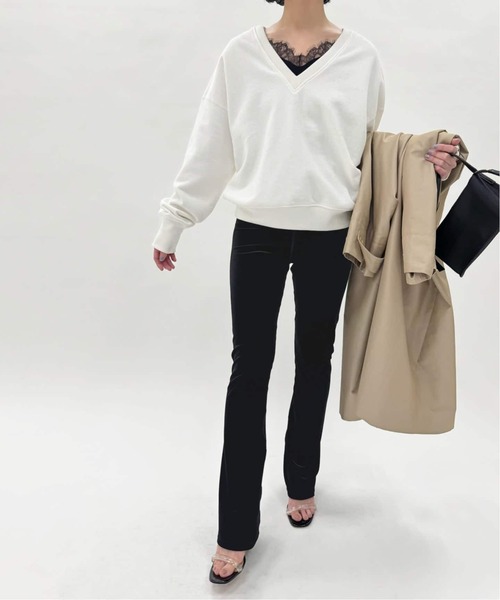 スラックス パンツ 追加6「SIMONE WILD for LULU」slim pants レディースの画像