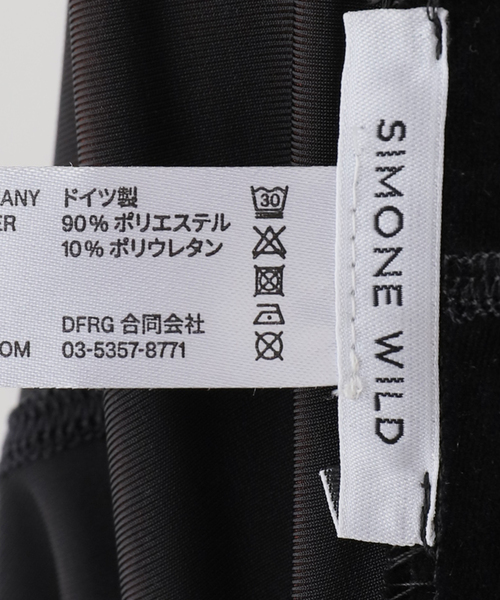 スラックス パンツ 追加6「SIMONE WILD for LULU」slim pants レディースの画像