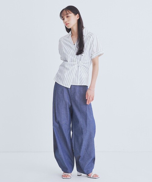 UNITED TOKYO（ユナイテッドトウキョウ） ブラウス シャツ 半袖 ユナイテッドバンブー★トップス★シャツ★ブラウス★半袖★スカル