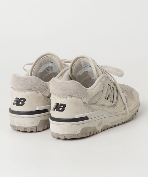 「New Balance」 ローカットスニーカー 25.0cm ベージュ レディース_画像2
