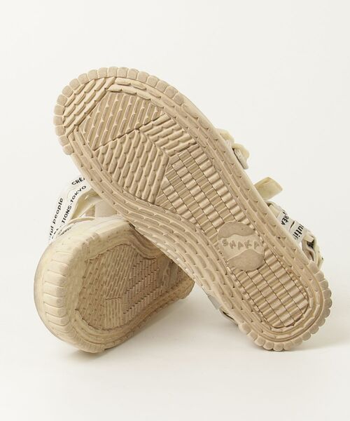「beautiful people」 フラットサンダル「SHAKAコラボ」 24cm ホワイト レディース | beautiful people | 02