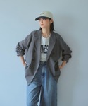 「GLOBAL WORK」 テーラードジャケッ...の詳細画像2