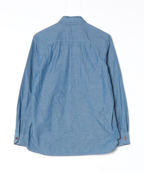 「ALDIES」 長袖シャツ SMALL ネイビー メンズ_画像2
