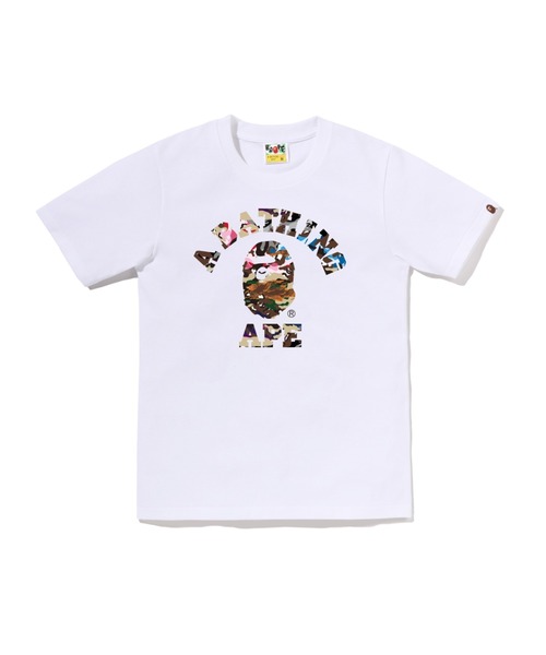 A BATHING APE（アベイシングエイプ） tシャツ 半袖 HYBRID CAMO