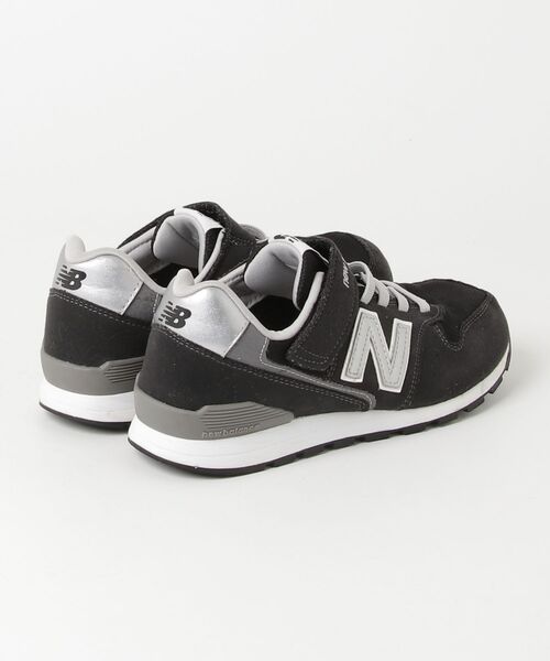 「New Balance」 ローカットスニーカー 23cm ブラック レディース_画像2