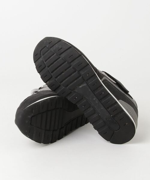 「New Balance」 ローカットスニーカー 23cm ブラック レディース_画像3