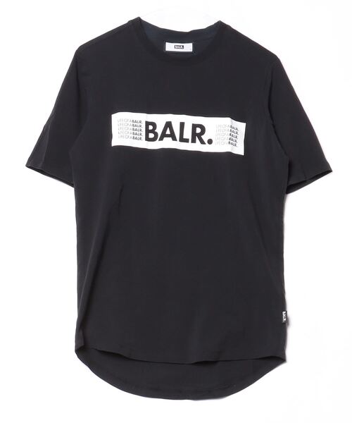 BALR.（ボーラー） 半袖Tシャツ S ブラック メンズ : ZOZOTOWN Yahoo