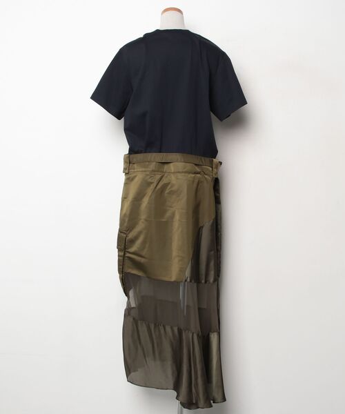 sacai（サカイ） 半袖ワンピース 4 ネイビー レディース : ZOZOTOWN