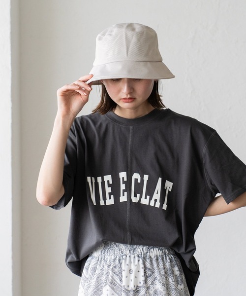「VitaFelice」 ハット FREE グレー レディース_画像6