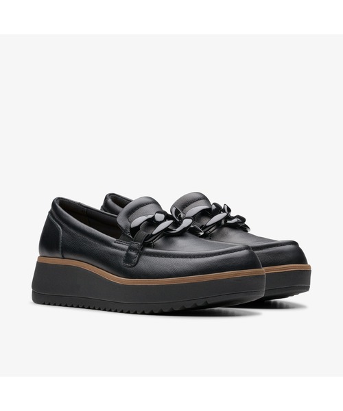 Clarks（クラークス） ローファー Zylah May／ザイラメイ(ブラック