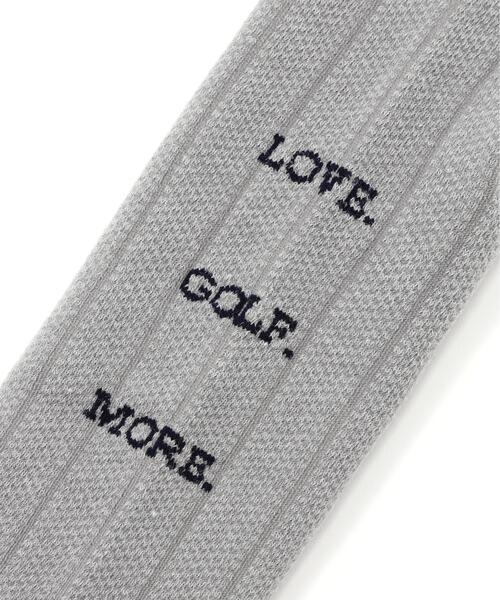 PEARLY GATES（パーリーゲイツ） 靴下 3WORDニーハイソックス (WOMENS