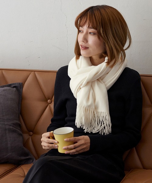 VitaFelice（ヴィータフェリーチェ） マフラー ストール ソフトタッチ