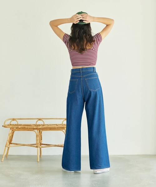 【新品 定価49,500円】LIVINGSTONEリビングストーン バギーデニム GAP ジーンズ デニム デニムパンツ スーパーバギーデニム