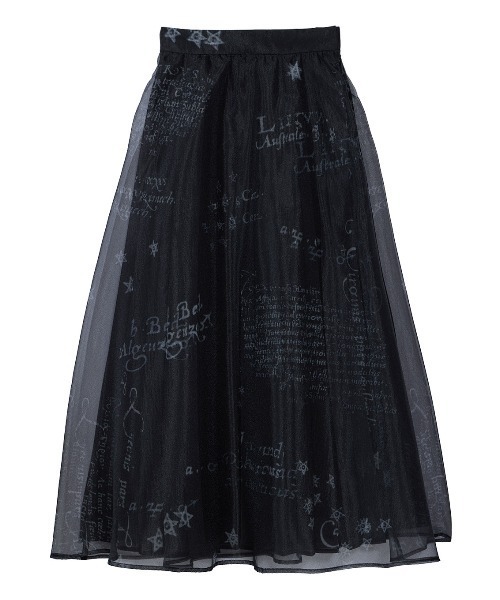 【O.Ma】AMERI ホロスコープスカート Ameri（アメリ） スカート HOROSCOPE SHEER PLEATS SKIRT : ZOZOTOWN