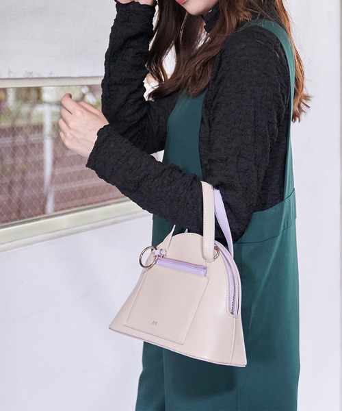 【タグ付き】定価の半額以下！アコモデ スイムリングバッグ カゴバック ショルダー ACCOMMODE ショルダーバッグ バッグ アーチリングショルダー