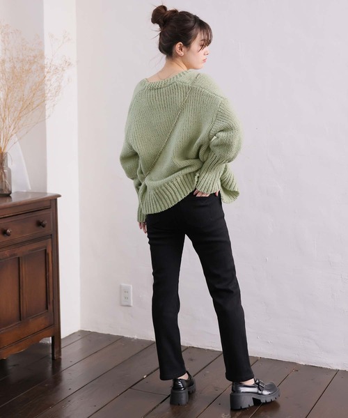 Girly Doll（ガーリードール） カーディガン ざっくりボレロ