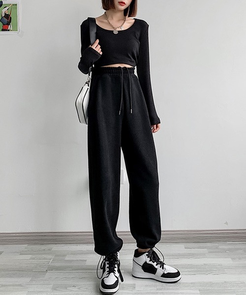 DAY CLOSET スウェットパンツ ジャージ 「大きいサイズ有/裏起毛」冬も