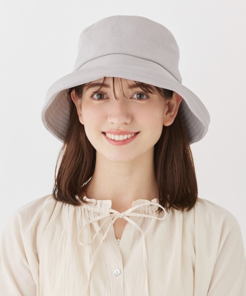 milsa 帽子 ハット UVカット エッジアップセーラー レディース