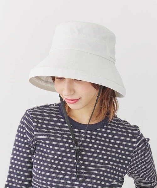 milsa 帽子 ハット UVカット エッジアップセーラー レディース