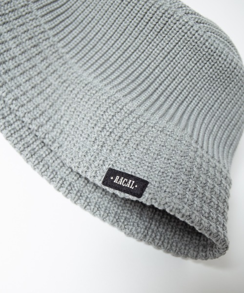 RACAL（ラカル） ニット帽 ニットキャップ Knit Bucket Hat 3 / ニット