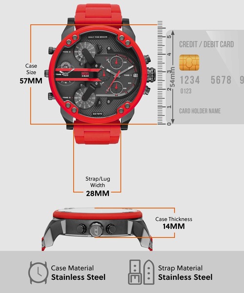 DIESEL（ディーゼル） 腕時計 腕時計 メンズ アナログ ステンレス