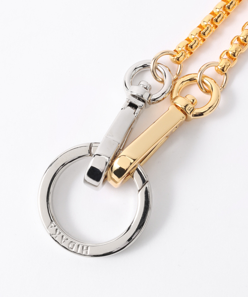 小物 HIDAKA/ CHAIN LANYARD - LONG - HIDAKA（ファッション） 「HIDAKA / ヒダカ」CHAIN LANYARD