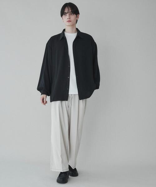 LUCY（ルーシー） シャツ LUCY/トロミBIGシャツ メンズ レディース