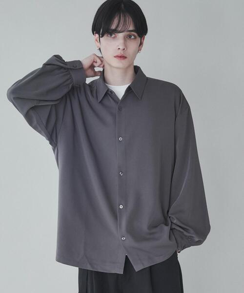 LUCY（ルーシー） シャツ LUCY/トロミBIGシャツ メンズ レディース