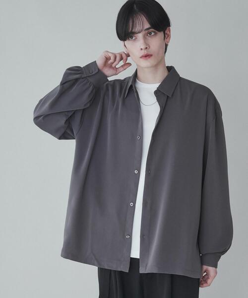 LUCY（ルーシー） シャツ LUCY/トロミBIGシャツ メンズ レディース