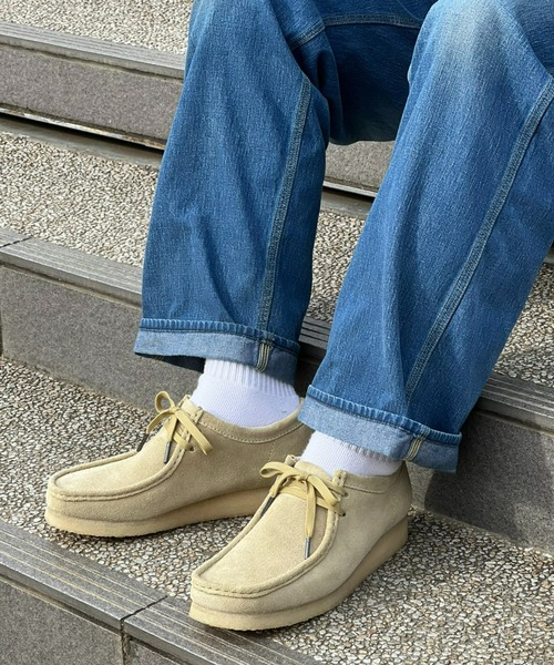 シューズ メンズ 「Clarks」Wallabee｜zozo｜03