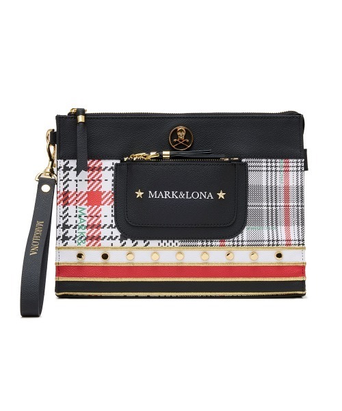 MARK LONA ピンク迷彩ポーチ（MARK&LONA ポーチ Brown's Bag