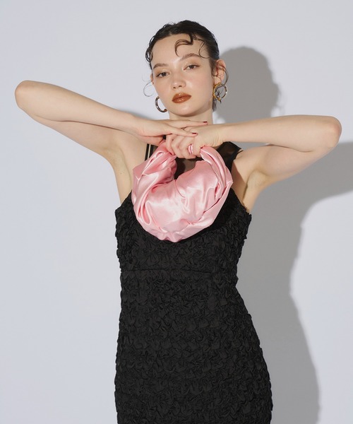 ANDRESD 結婚式 ハンドバッグ コロンフォルムバッグ / coron form bag