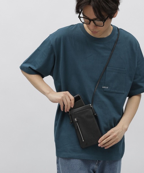LAKOLE（ラコレ） スマホショルダー ショルダーバッグ フェイクレザー