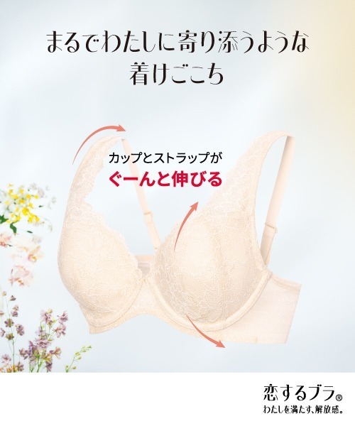 Triumph（トリンプ） ブラジャー 恋するブラ612 ブラジャー「D，E