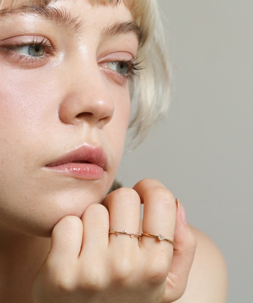 cui-cui（キュイキュイ） 指輪 リング オパール リング | K10YG