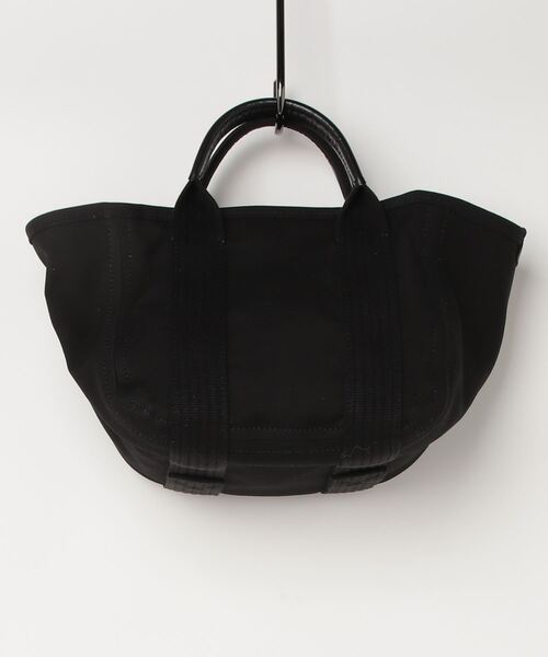 Maison Sbond ブラック キャンバストートバッグ H.04 | Maison Sbond