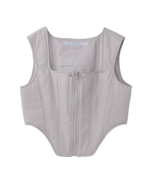 tシャツ TAFFETAS BUSTIER TOP レディース