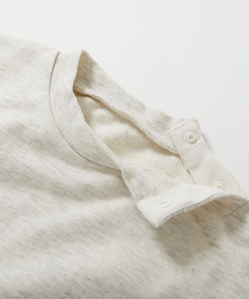 ベビー服 ロンパース 綿100% STANDARD バックロゴプリント スウェットロンパース | devirock | 15
