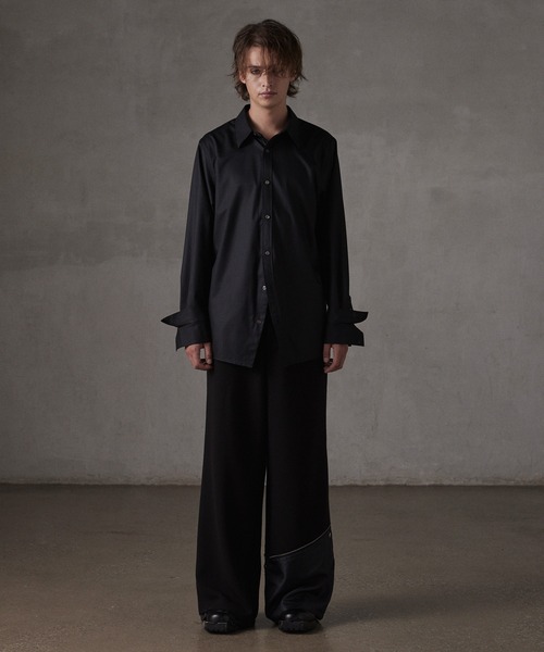 GRANCY シャツ 「GRANCY」DoublecuffsDesign Curveline Shirt / ダブル