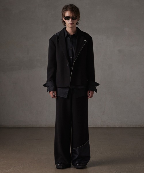 トップス GRANCY DoublecuffsDesign Curveline Shirt GRANCY シャツ 「GRANCY」DoublecuffsDesign Curveline Shirt / ダブル